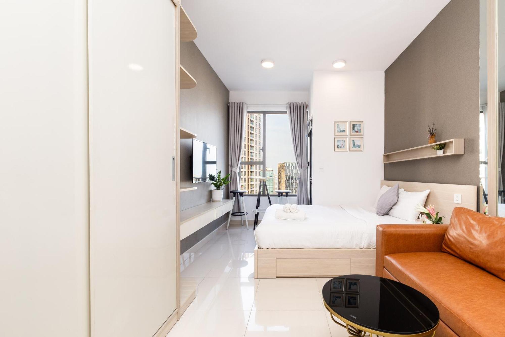 Ct Apartment At Rivergate Residence D4 Ho Si Minh-város Kültér fotó